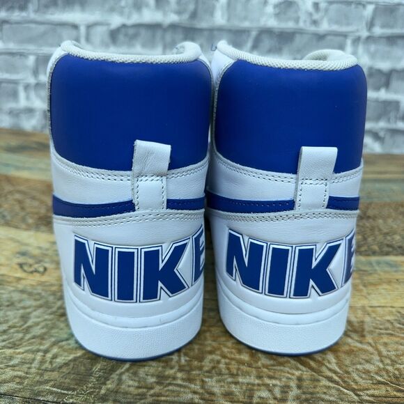 Nike Terminator High White Game Royal FN6836-100 Mens Size 12 New - Picture 4 of 6